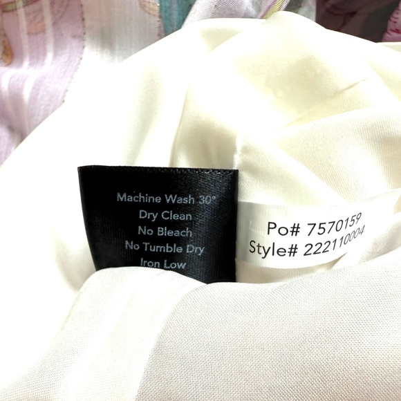 Boston Proper Pink Floral Off-Shoulder Top - Picture 12 of 12